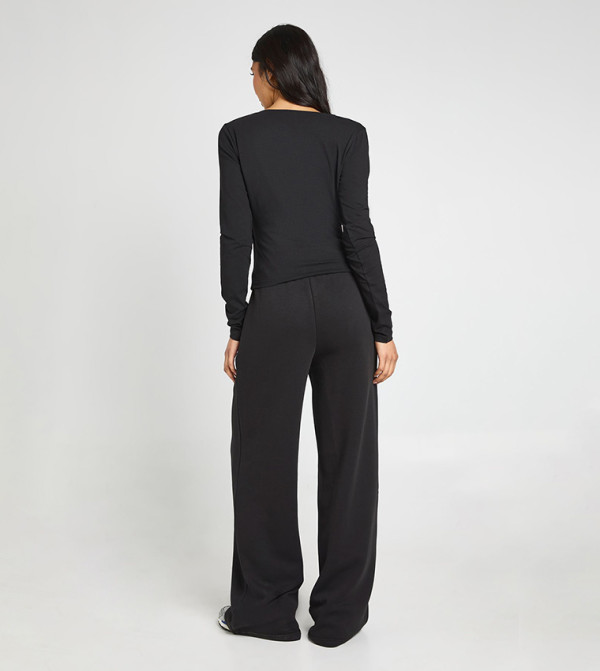 بوهو  co-ord-sets - أسود Co-Ord Set