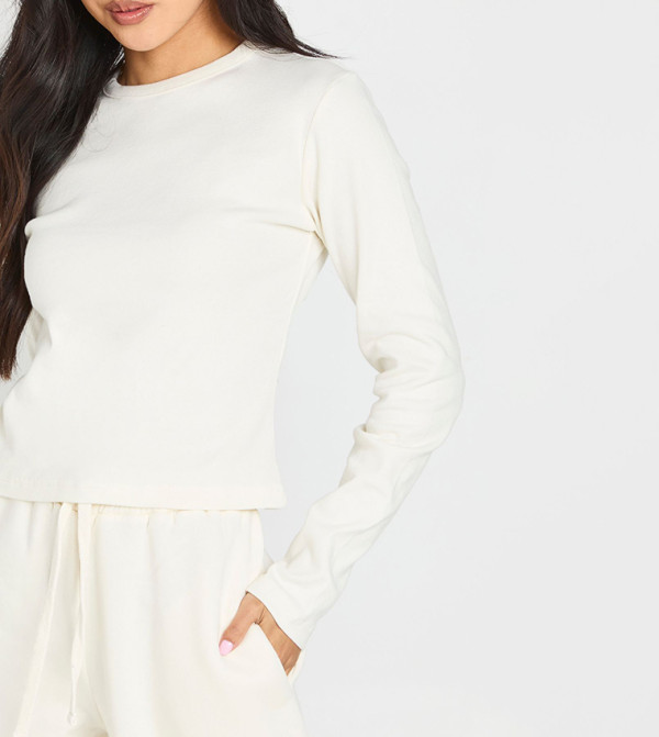 بوهو  co-ord-sets - كريمي  Co-Ord Set
