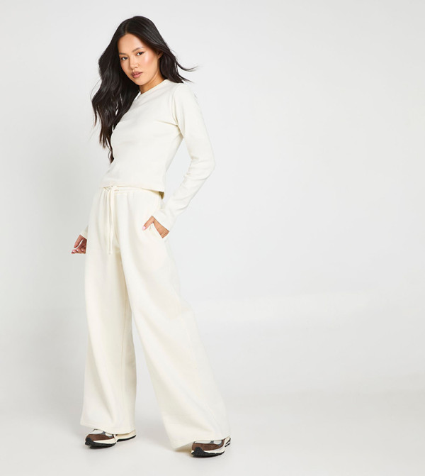 بوهو  co-ord-sets - كريمي  Co-Ord Set
