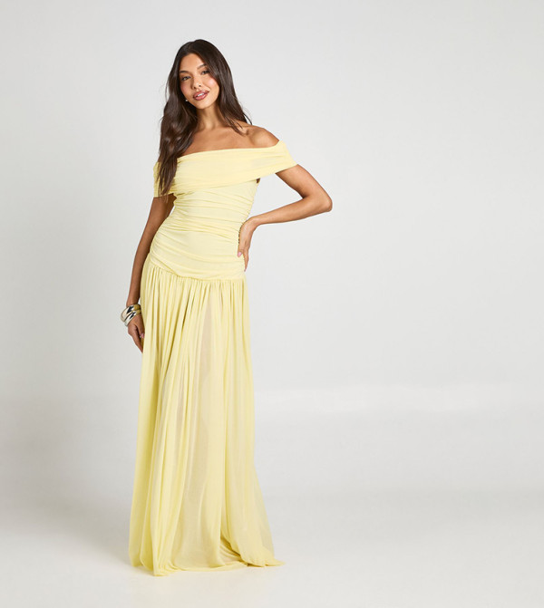 boohoo boohoo - Yellow Maxi Dresses