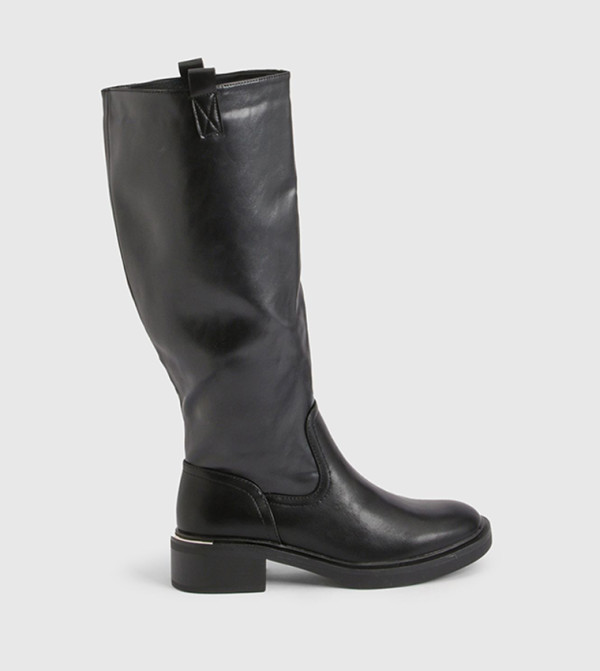 boohoo  - BLACK Knee length Boots