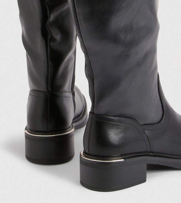 boohoo  - BLACK Knee length Boots
