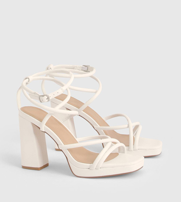 boohoo  Shoes - White Heels
