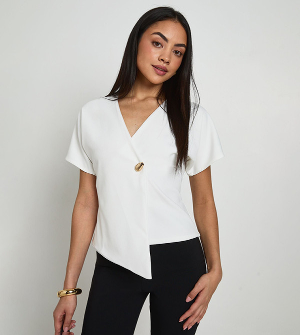 boohoo boohoo - White Casual Tops