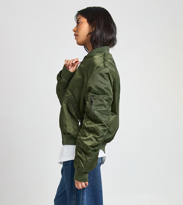 بوهو  جاكيتات ومعاطف - أخضر جاكيتات كاجوال