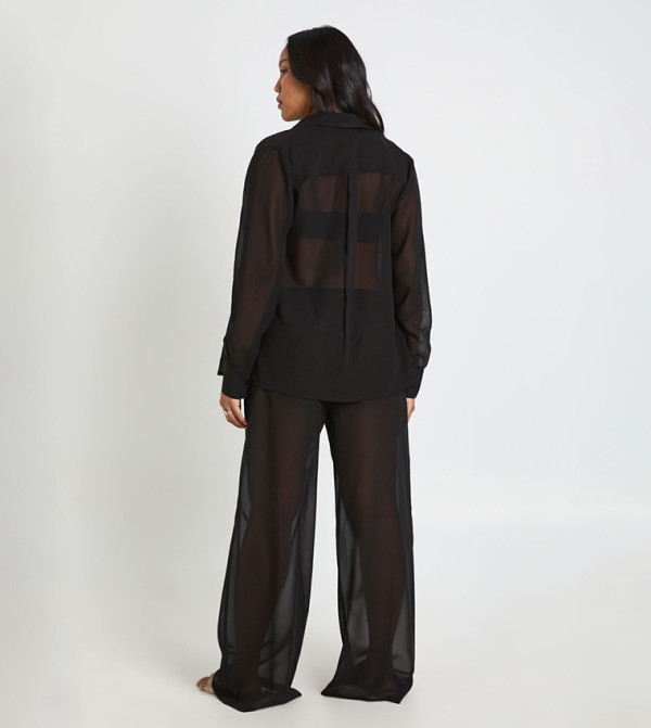 boohoo  Maternity Clothing - BLACK Pants & Leggings