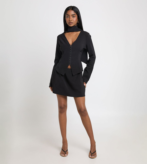 boohoo - BLACK Co-Ord Set