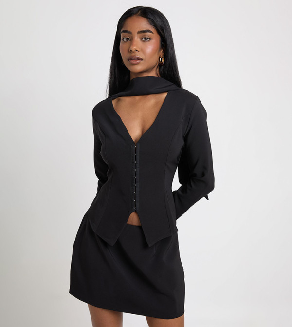 boohoo - BLACK Co-Ord Set
