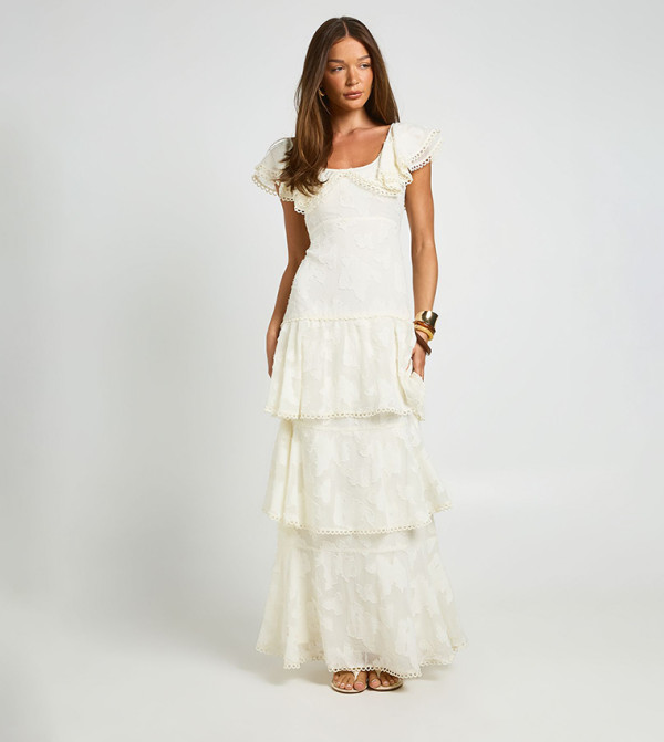 boohoo  - Beige Maxi Dresses