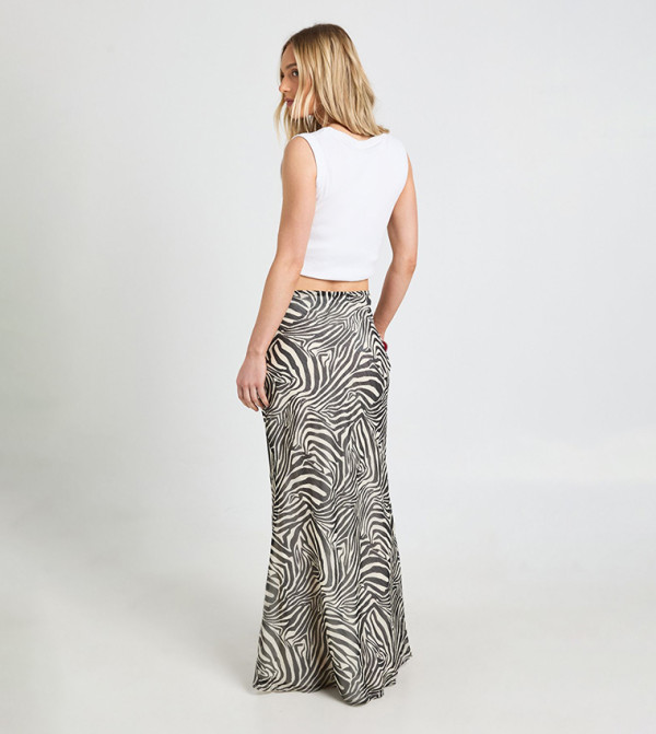 بوهو pretty-in-prints-w - متعدد Maxi Skirts