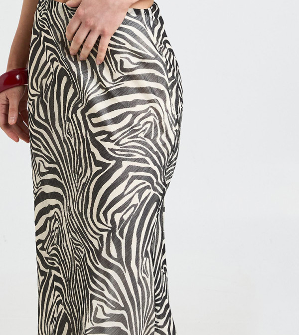 بوهو pretty-in-prints-w - متعدد Maxi Skirts