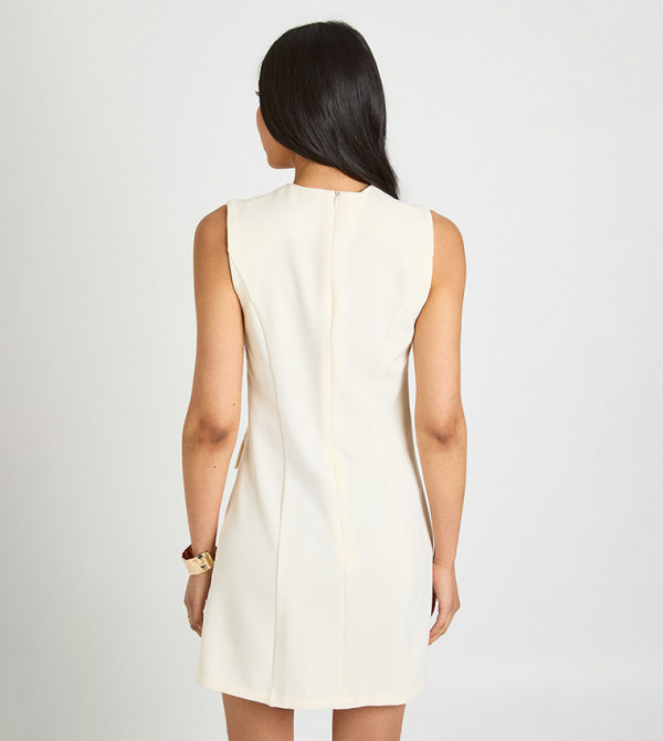 boohoo  vacation-loading-w - Beige Mini Dresses