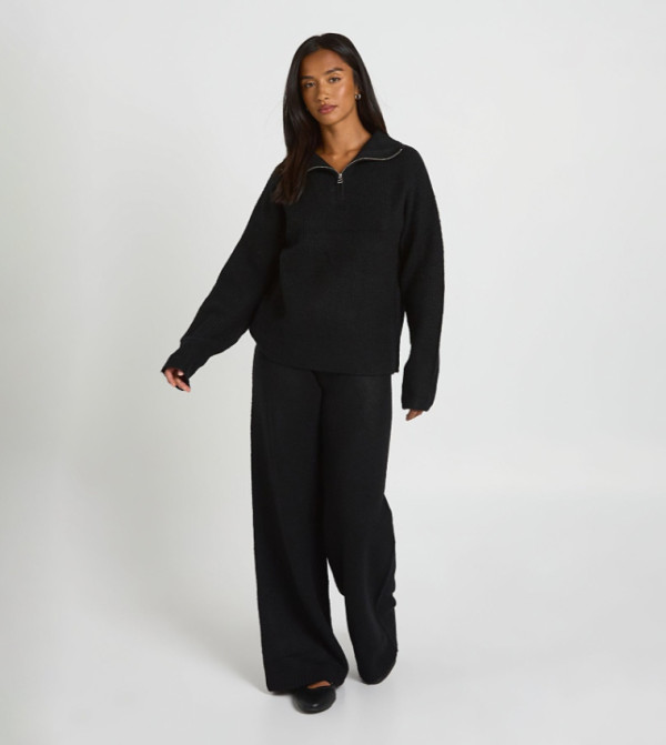 boohoo  Clothing Sets - BLACK Co-Ord Set