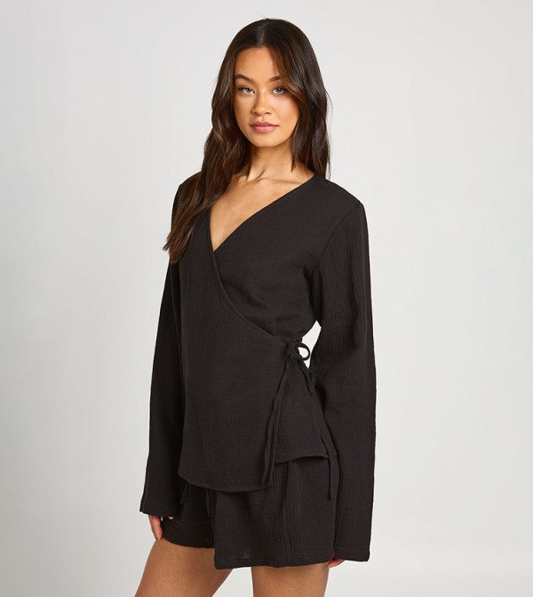 boohoo  Co-Ord Set - BLACK Co-Ord Set