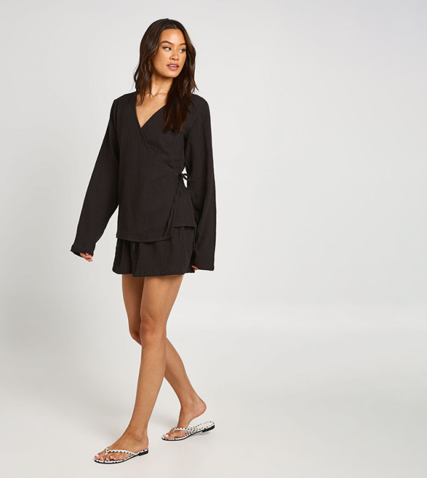 boohoo  Co-Ord Set - BLACK Co-Ord Set