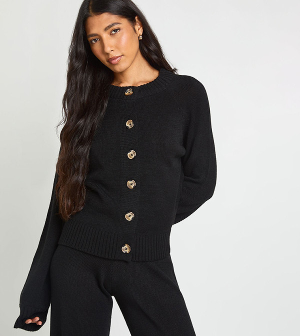 boohoo  Clothing Sets - BLACK Co-Ord Set