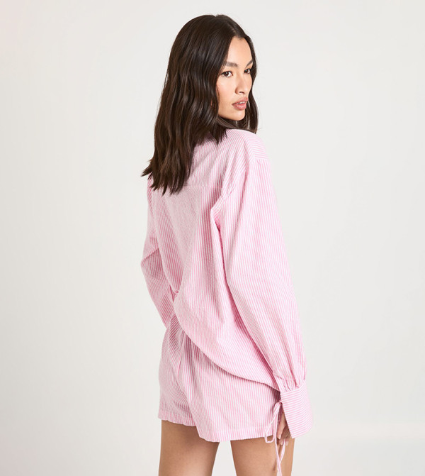boohoo  resort-edit - Pink Co-Ord Set