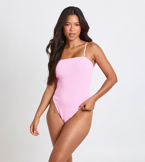 boohoo  Swimsuit - Pink Swimsuit