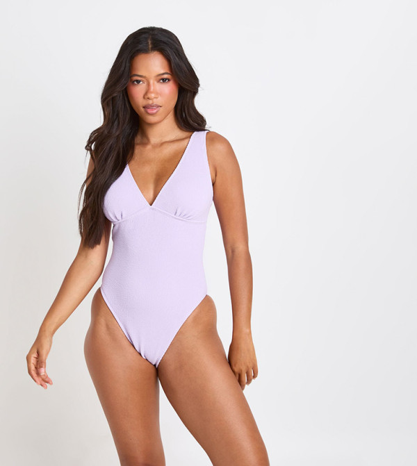 boohoo  Swimwear - Purple Swimsuit