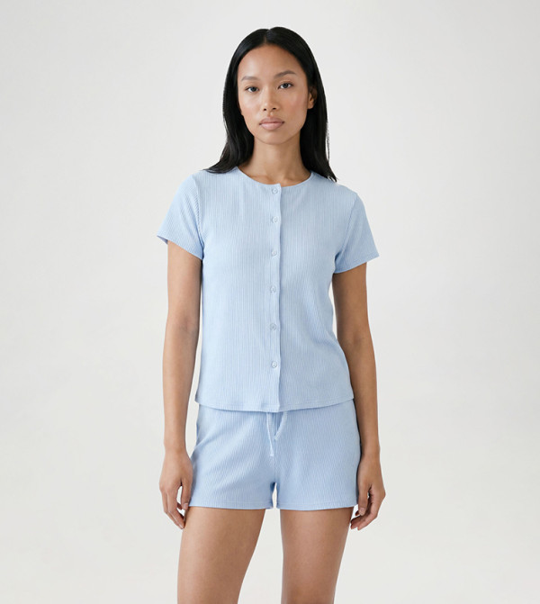 بوهو  أطقم ملابس - أزرق Co-Ord Set