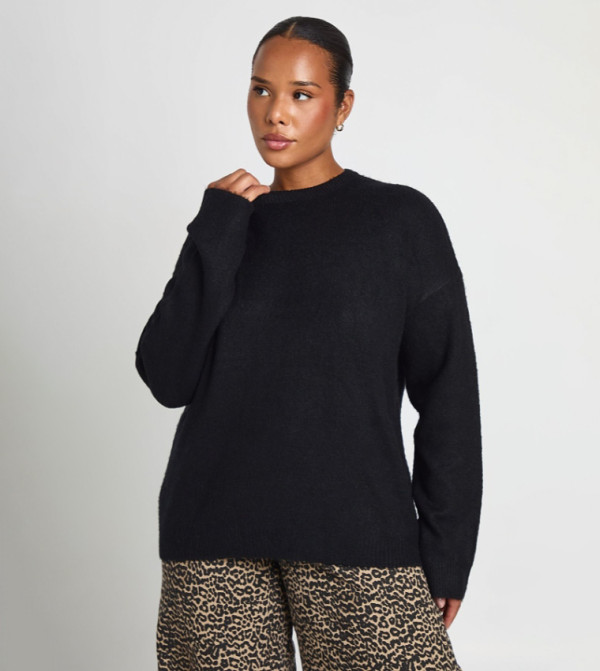 boohoo  Sweaters & Cardigans - BLACK Sweaters & Cardigans