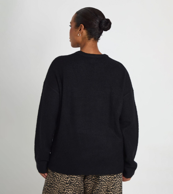 boohoo  Sweaters & Cardigans - BLACK Sweaters & Cardigans
