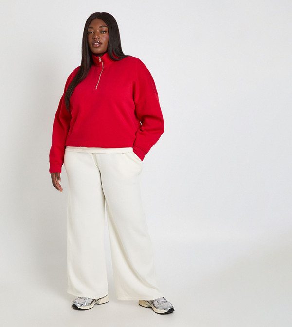 boohoo  Hoodies & Sweatshirts - Red Hoodies & Sweatshirts