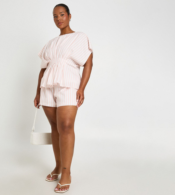 boohoo  Shorts - Light Pink Shorts