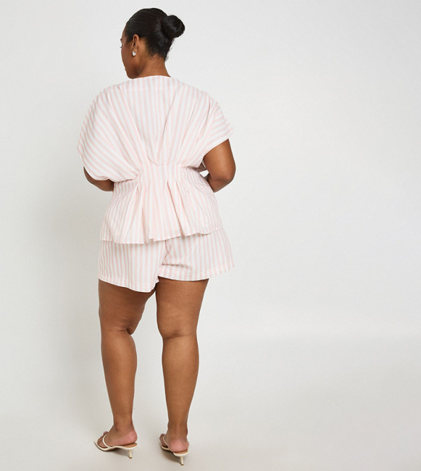 boohoo  Shorts - Light Pink Shorts