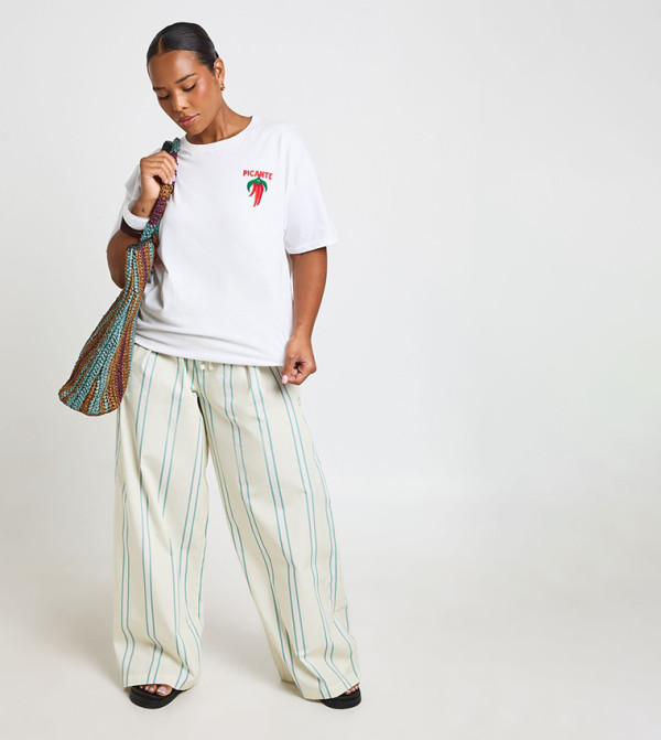 boohoo boohoo - Yellow Casual Pants