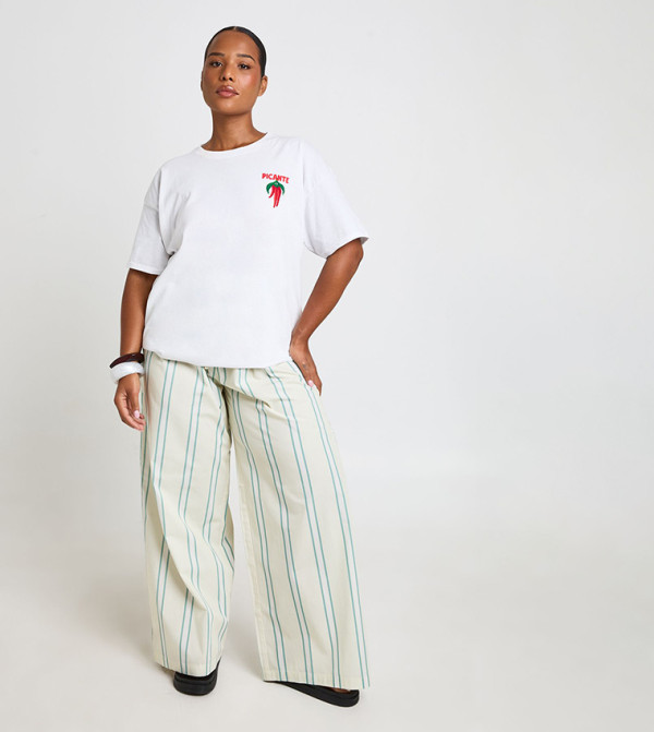 boohoo boohoo - Yellow Casual Pants
