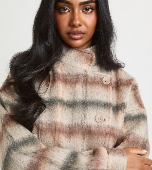 boohoo  Casual Jackets - Beige Casual Jackets