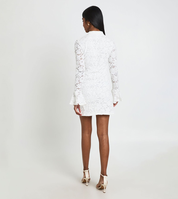 boohoo  Mini Dresses - White Mini Dresses