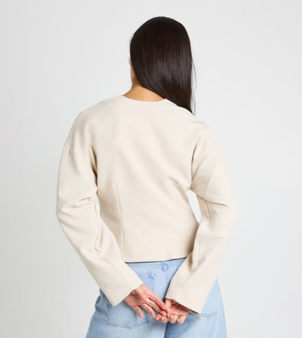 بوهو  توبات كاجوال  - بيج Casual Tops