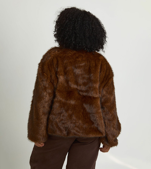boohoo  Jackets & Coats - Brown Jackets & Coats