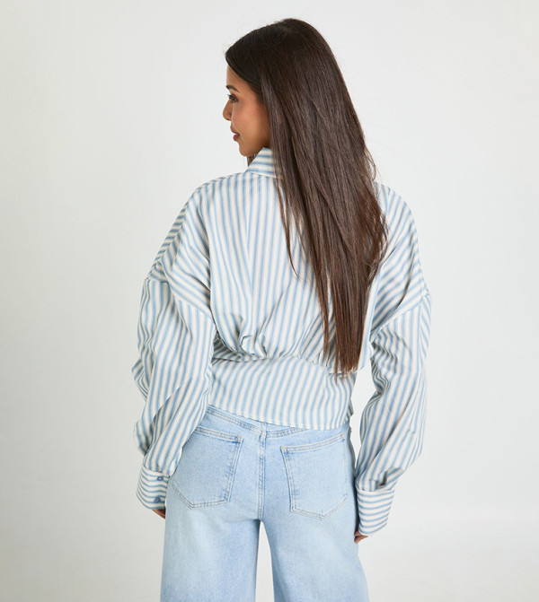 boohoo summer-tailoring - Blue Shirts