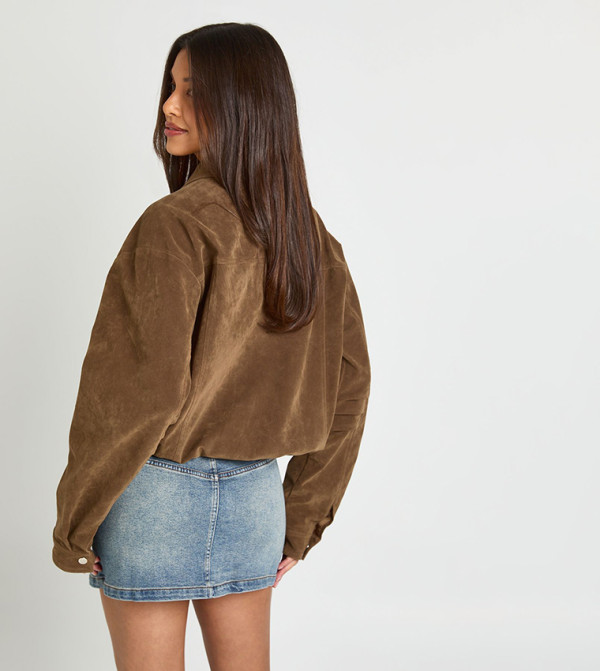 بوهو  تنانير - أزرق Mini Skirts
