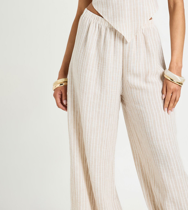 boohoo  Swimwear - Beige Beachwear & Accessories