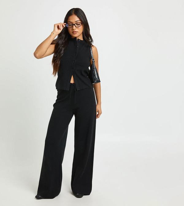 boohoo  Clothing Sets - BLACK Co-Ord Set