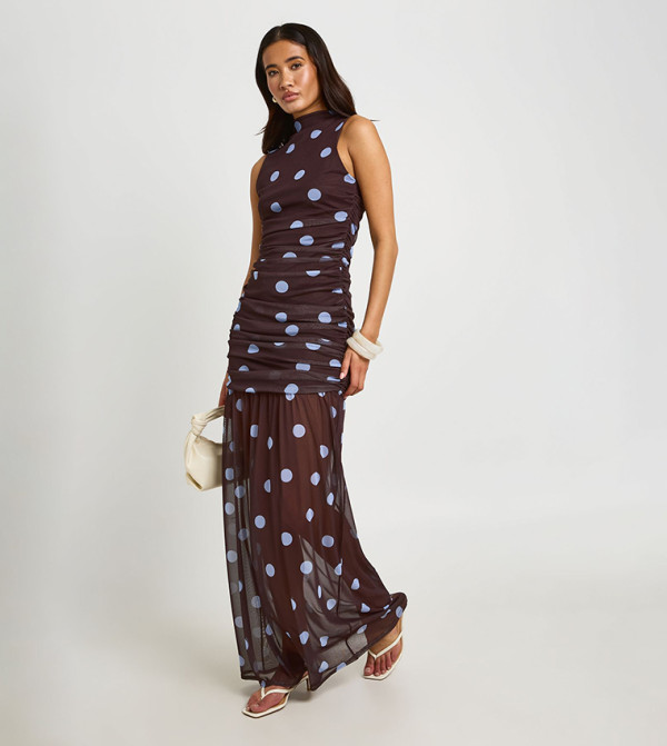 boohoo boohoo - Brown Maxi Dresses