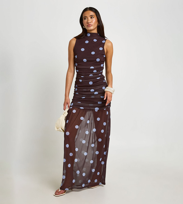 boohoo boohoo - Brown Maxi Dresses