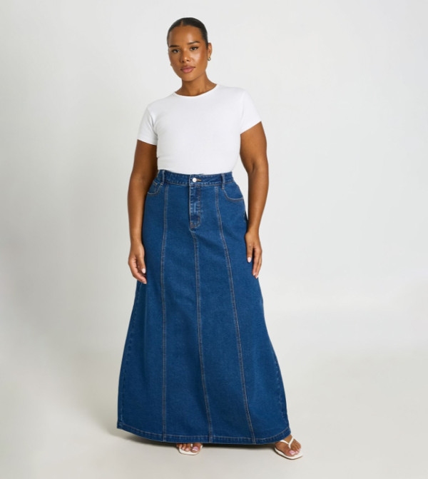 boohoo  Skirts - Blue Skirts