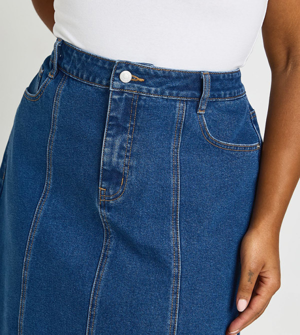 boohoo  Skirts - Blue Skirts