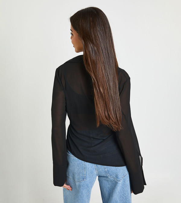 boohoo  Shirts - BLACK Shirts