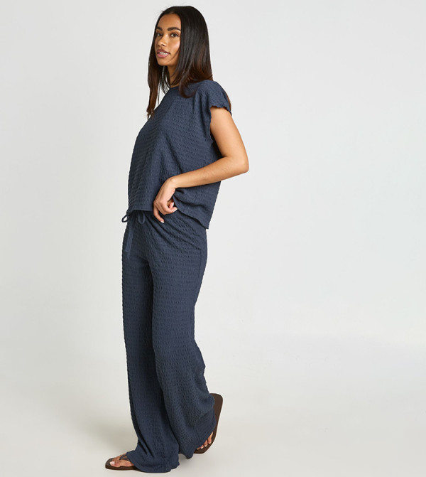 boohoo  resort-edit - CHARCOAL Co-Ord Set