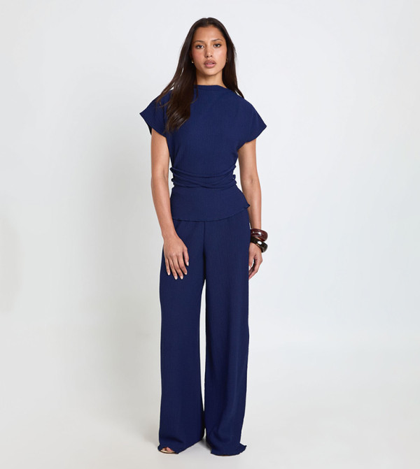 بوهو  co-ord-sets - كحلي Co-Ord Set