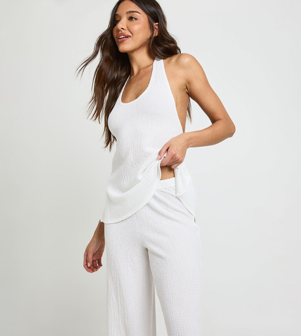 boohoo  Co-Ord Set - Ivory Co-Ord Set