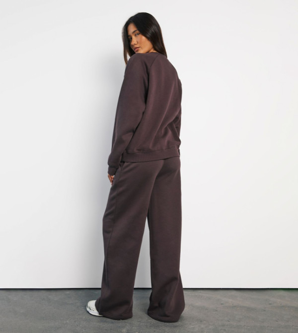 boohoo  Sweatpants - Brown Sweatpants