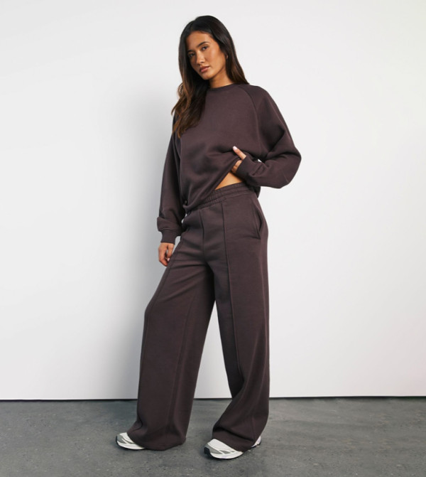 boohoo  Sweatpants - Brown Sweatpants