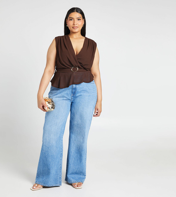 boohoo  Tops - Brown Tops